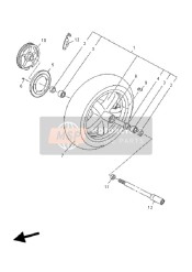 Roue avant